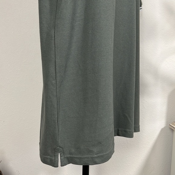 Paper Denim & Cloth L Grey/Green Polo - Picture 8 of 13